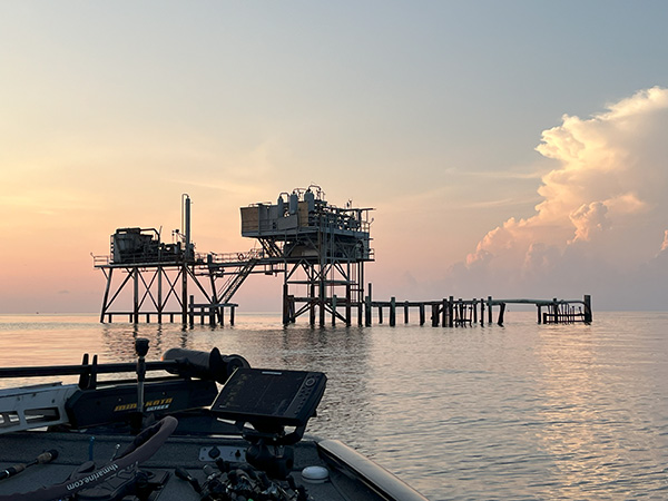 Little Central Rig in Breton Sound