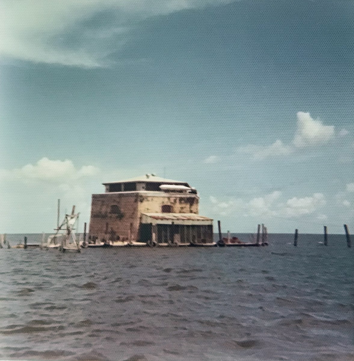 Martello Castle Tower Dupre 1974 Lake Borgne