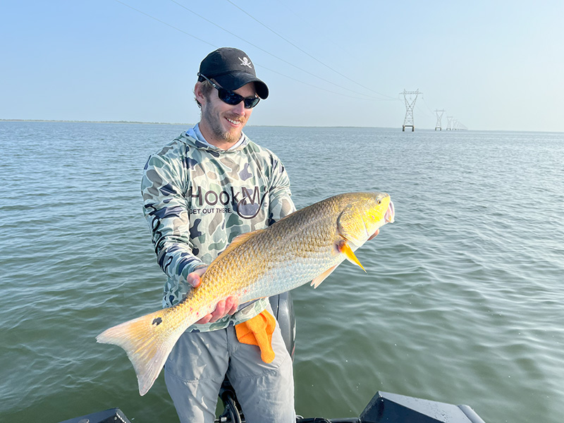 power line redfish west lake pontchartrain