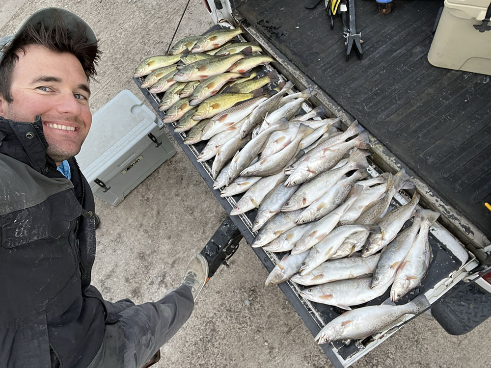 venice devin speckled trout and bass limits